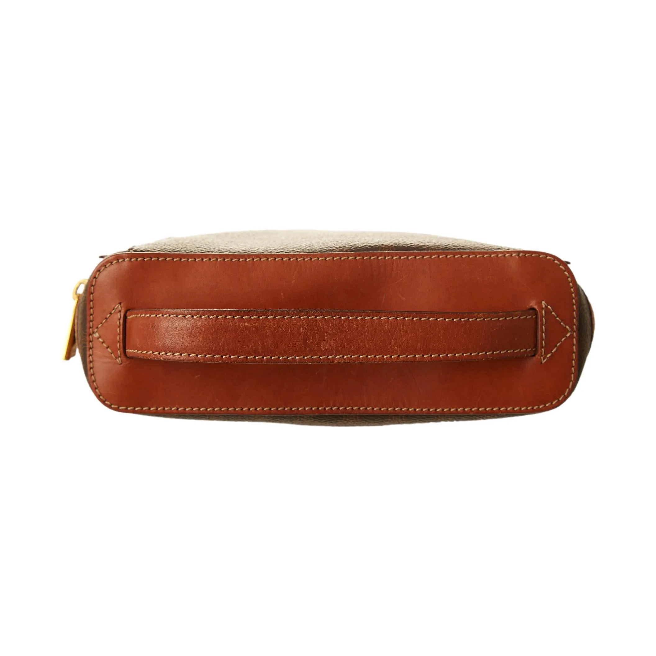Celine Brown Macadam Vanity Bag
