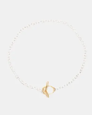 CERES TOGGLE NECKLACE IN BRASS