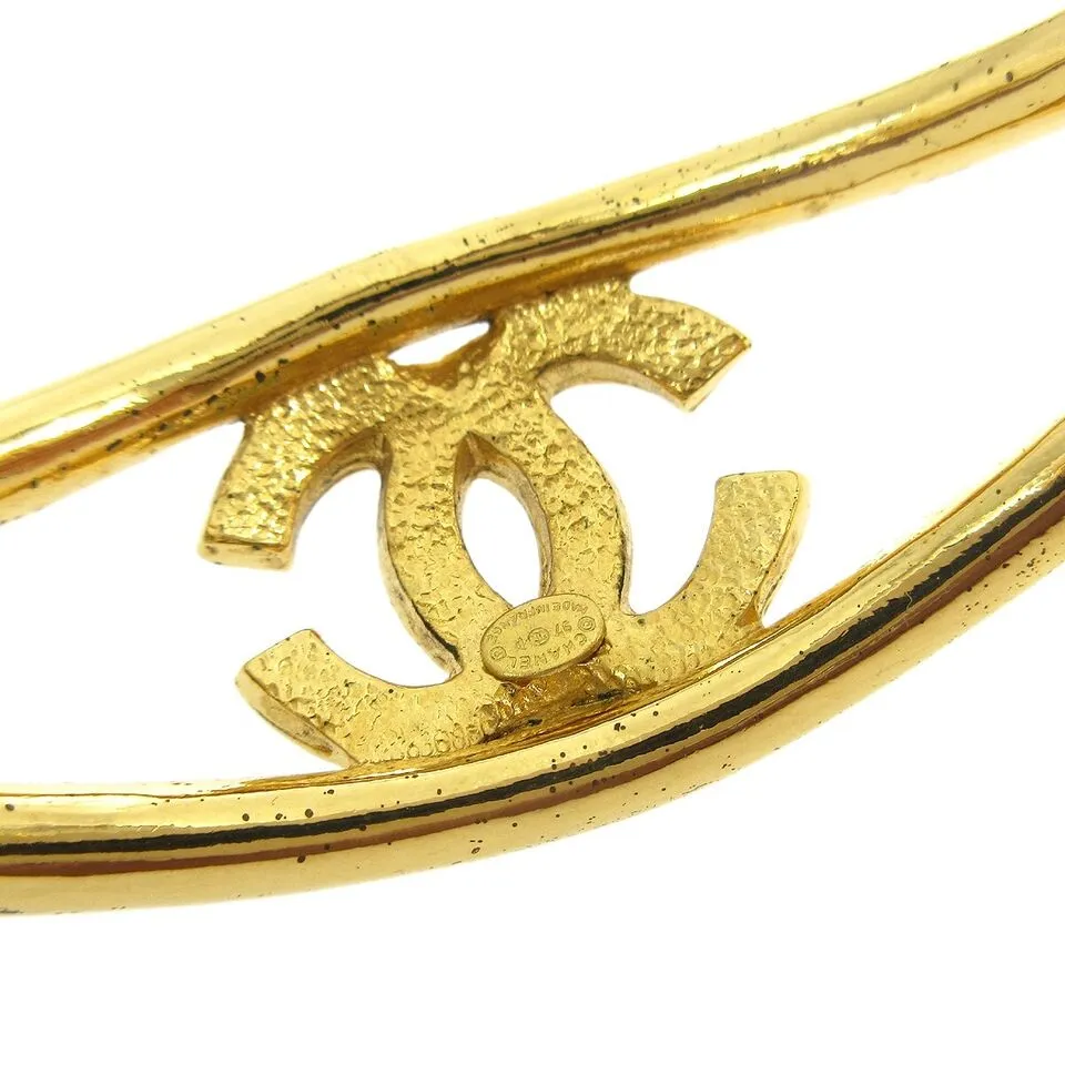 Chanel Gold Bracelet Bangle Accessories 97P 123276
