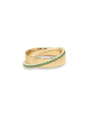 Chloe Ring in Tsavorite