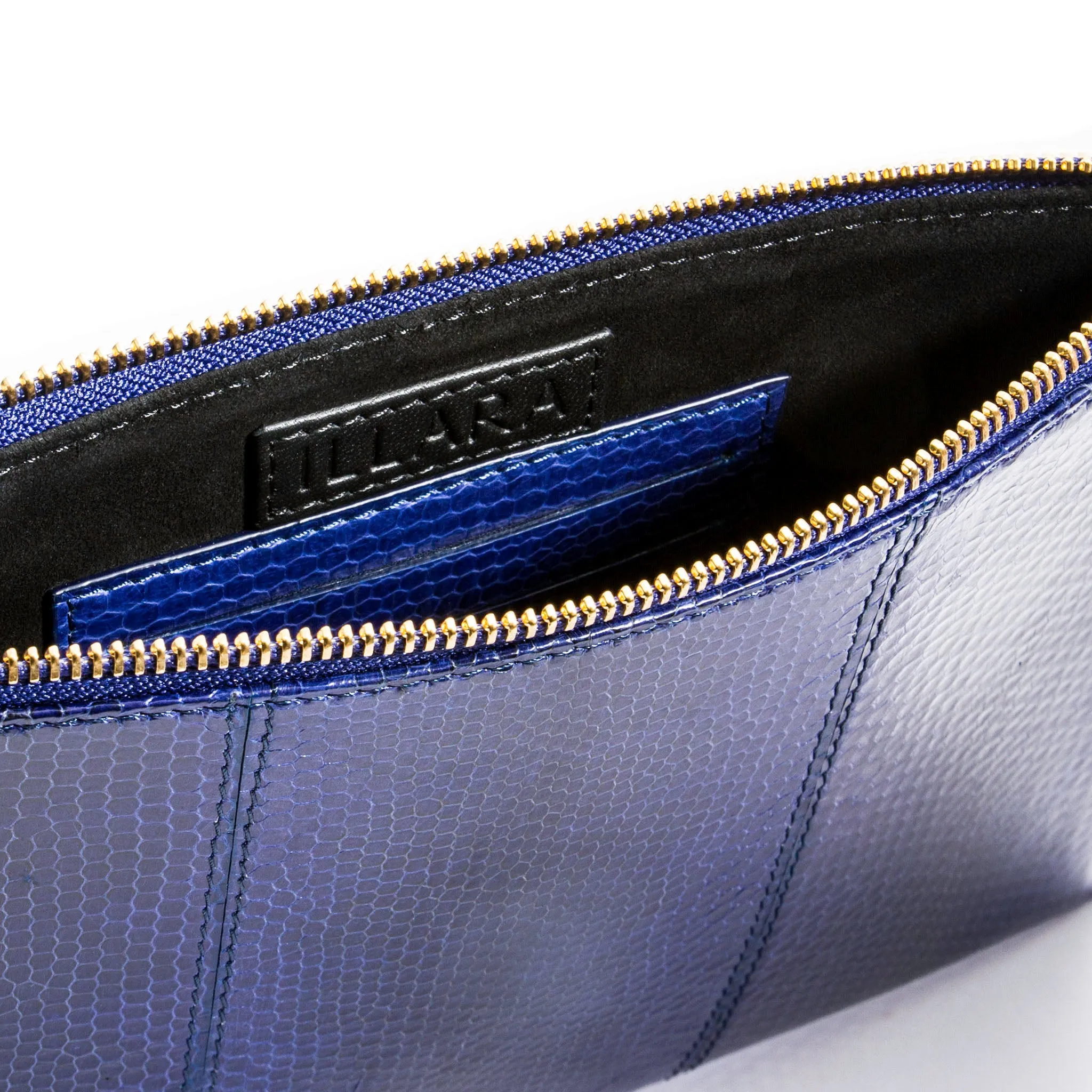 CHRISTINA SNAKESKIN POUCH