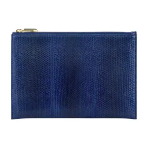 CHRISTINA SNAKESKIN POUCH