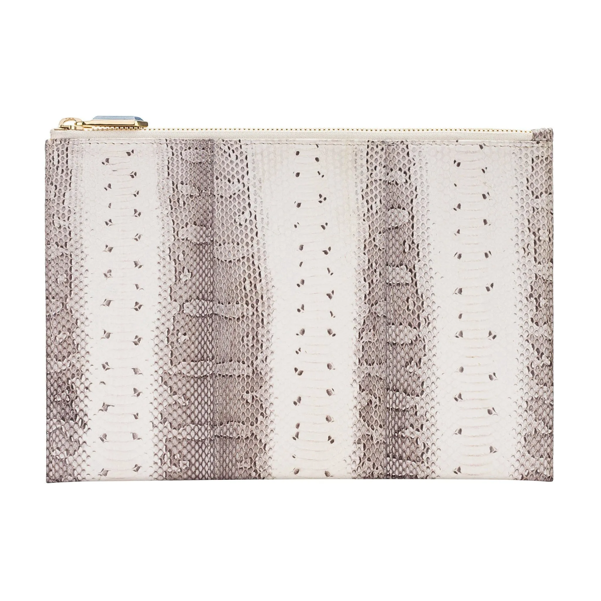 CHRISTINA SNAKESKIN POUCH
