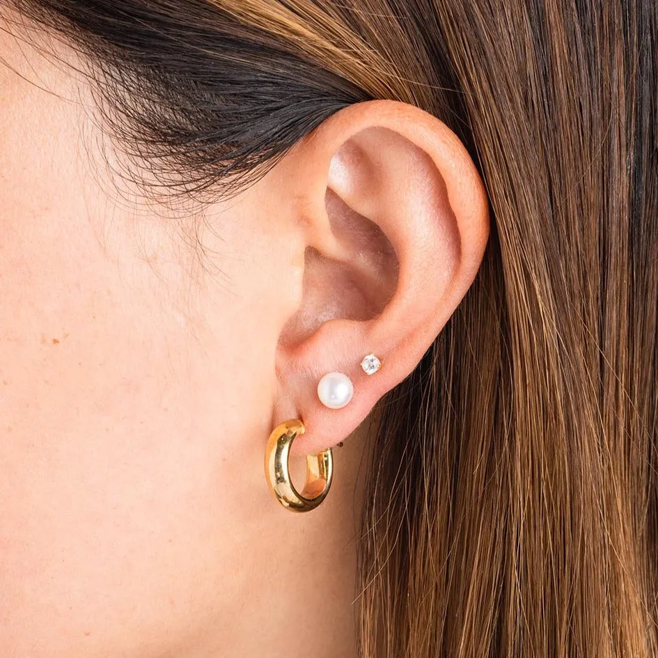 Chunky Rounded Hoops
