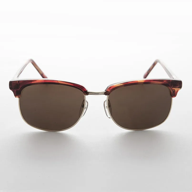 Classic Browline Vintage Sunglass - Truman