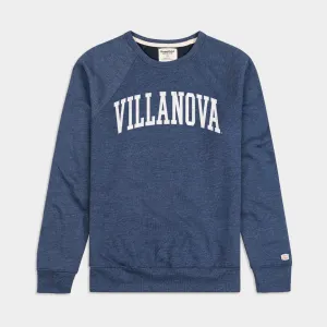 Classic Villanova Arched Wordmark Crew