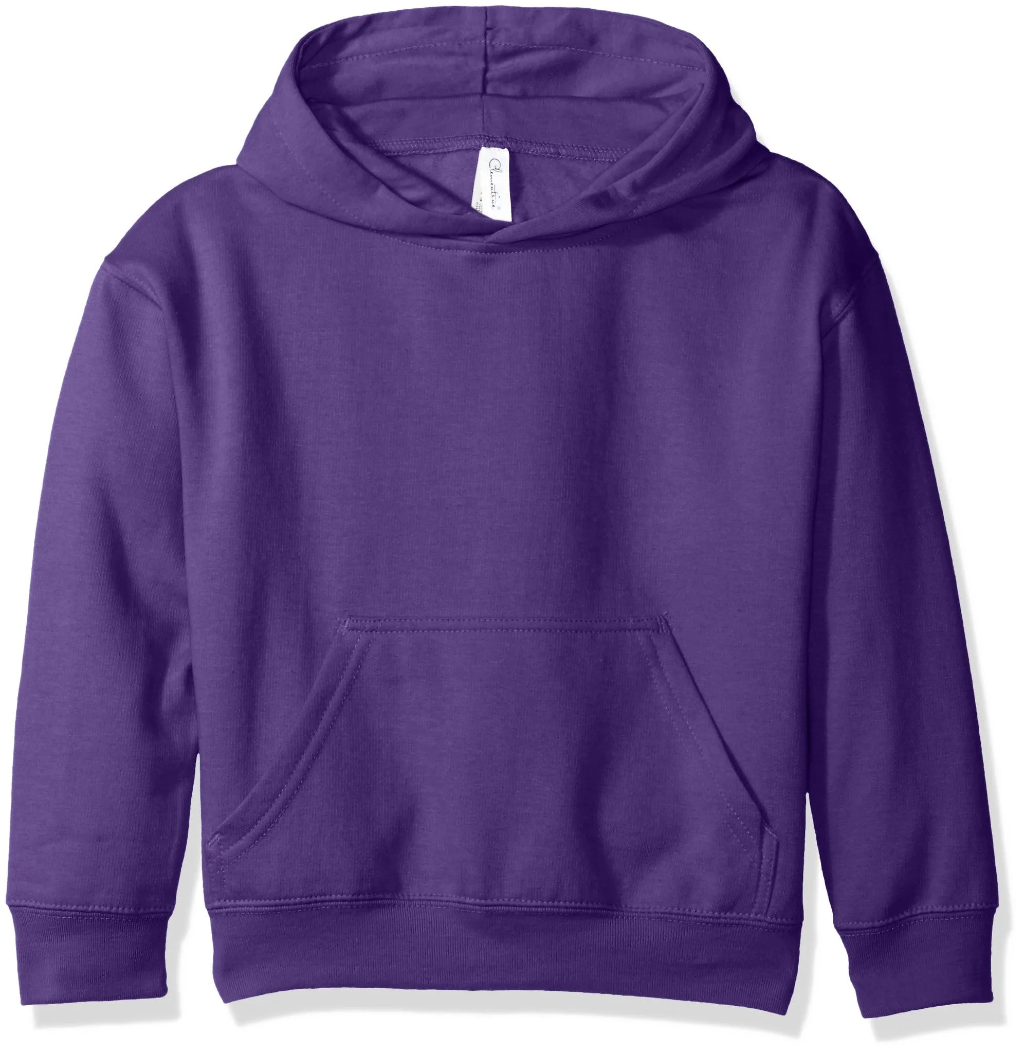 Clementine Big Girls' Youth Hooded Pullover Sweatshirt with Pouch Pocket