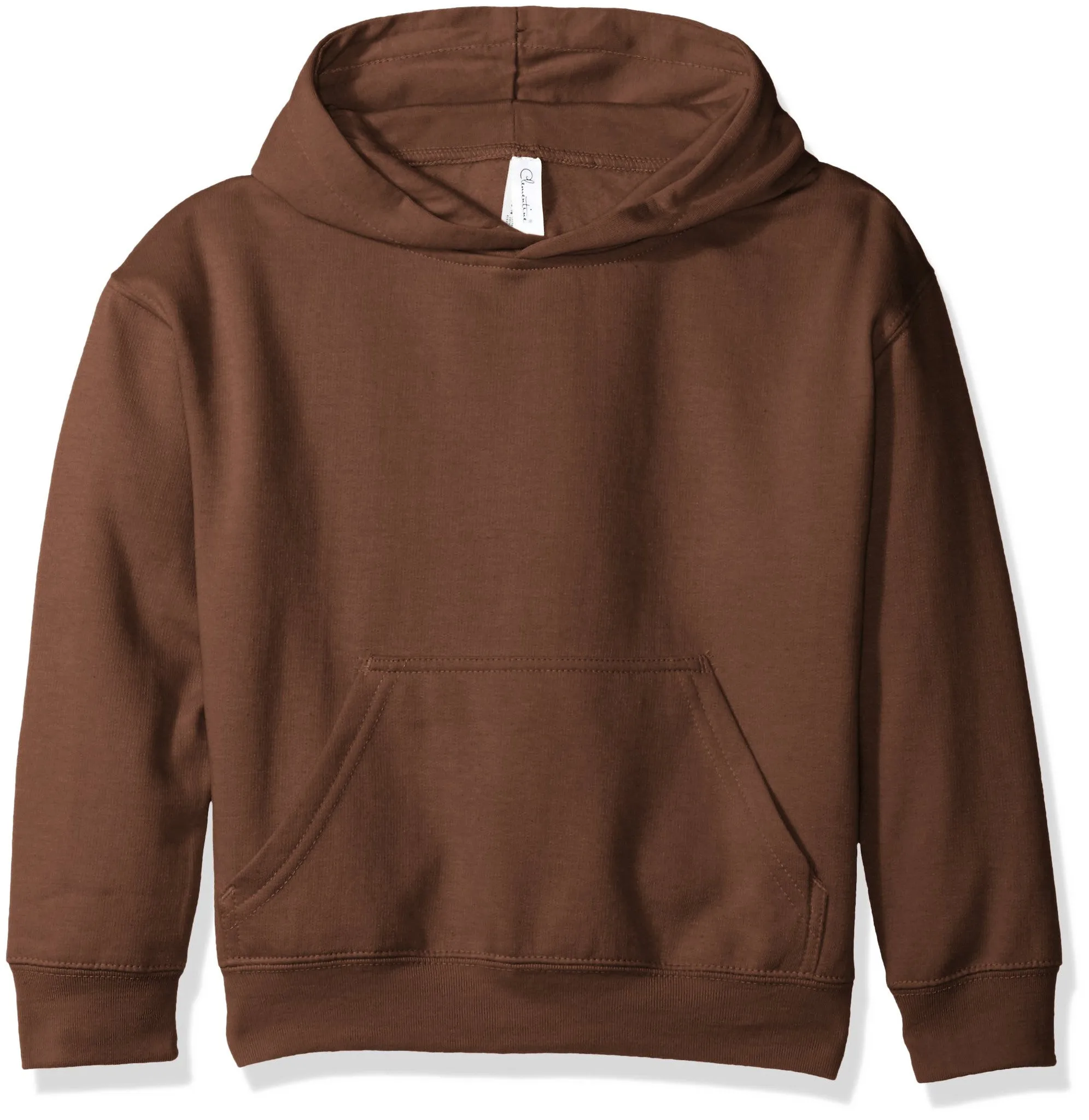Clementine Big Girls' Youth Hooded Pullover Sweatshirt with Pouch Pocket
