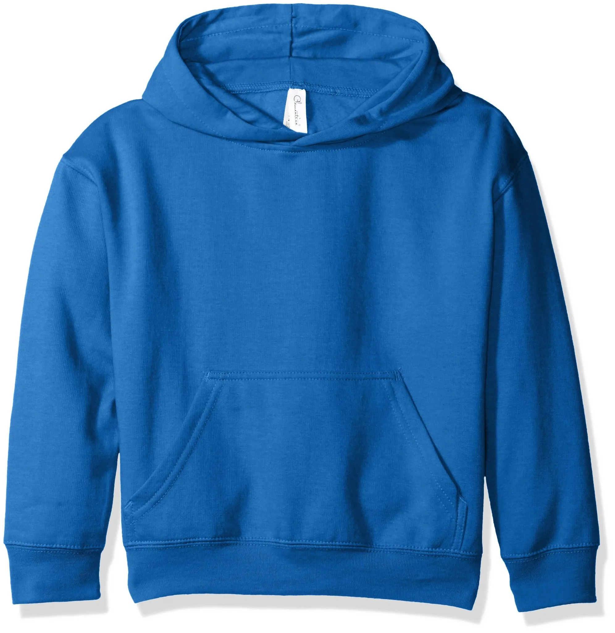 Clementine Big Girls' Youth Hooded Pullover Sweatshirt with Pouch Pocket
