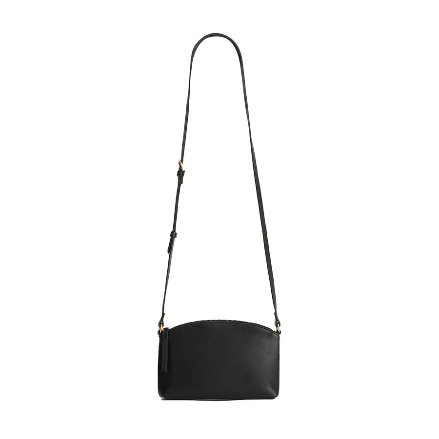 CLEO CROSSBODY - BLACK LEATHER