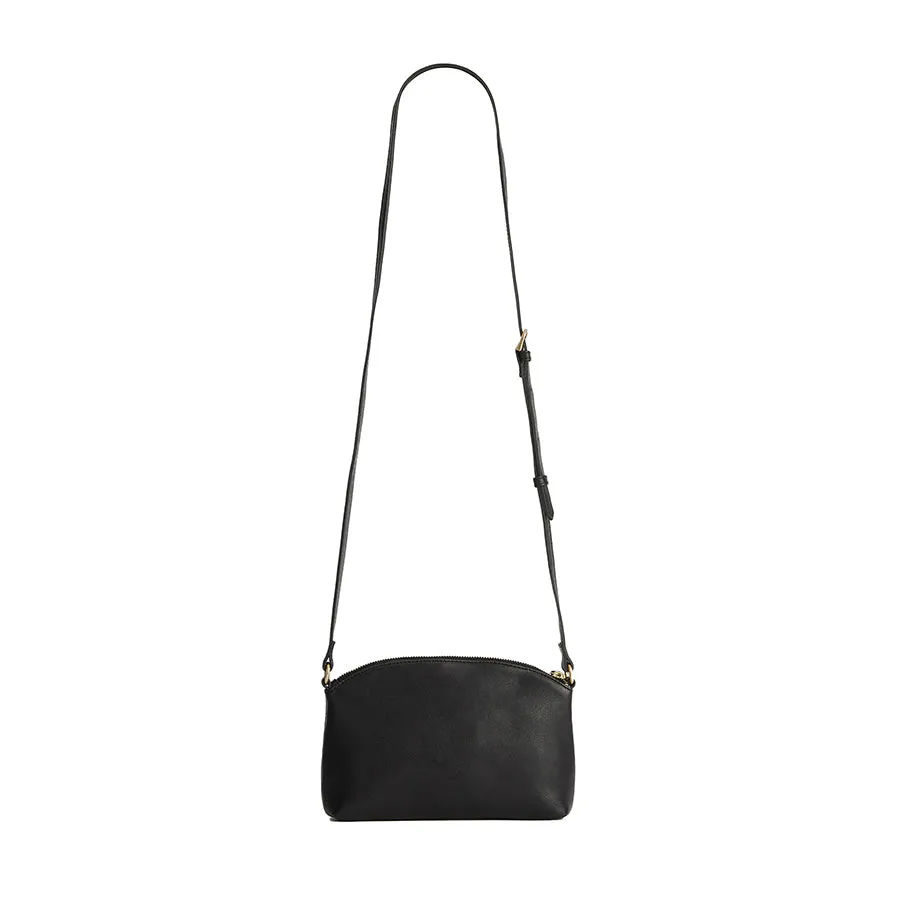 CLEO CROSSBODY - BLACK LEATHER