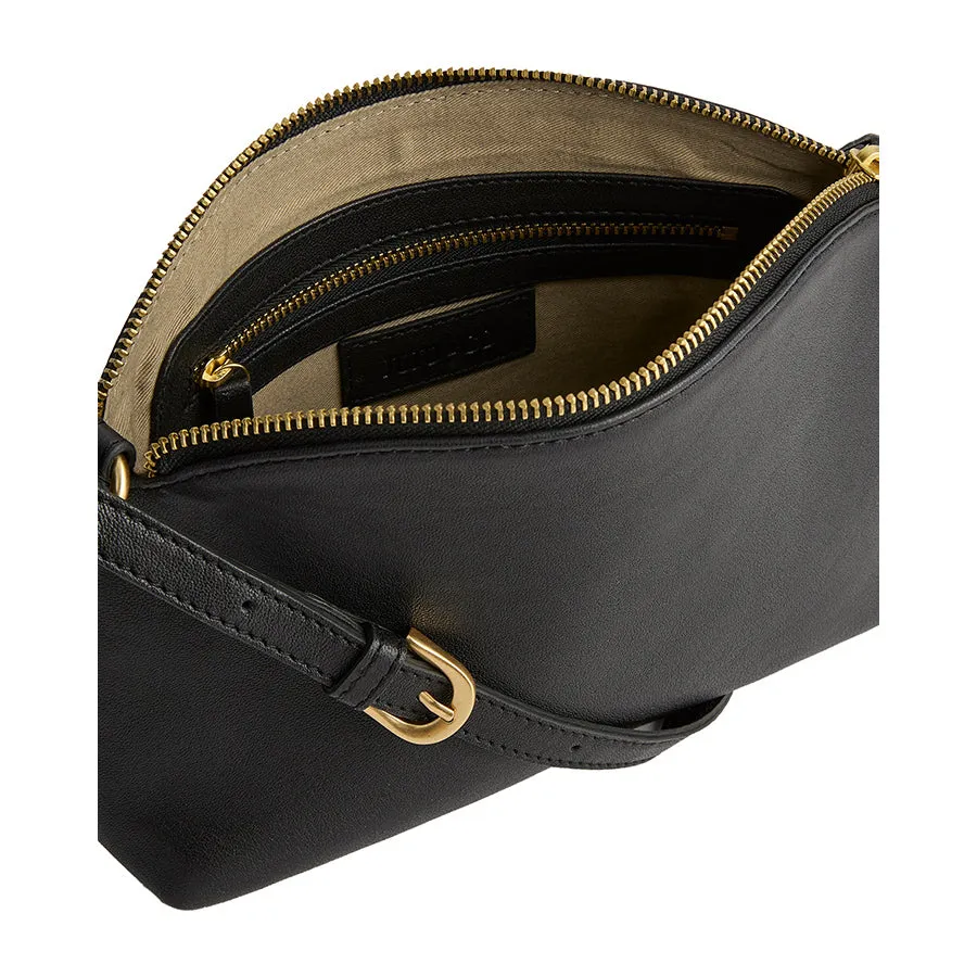CLEO CROSSBODY - BLACK LEATHER