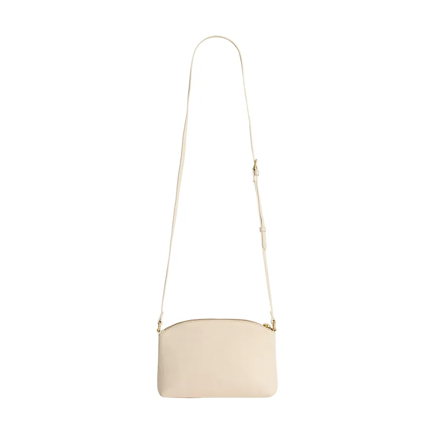 CLEO CROSSBODY - IVORY LEATHER
