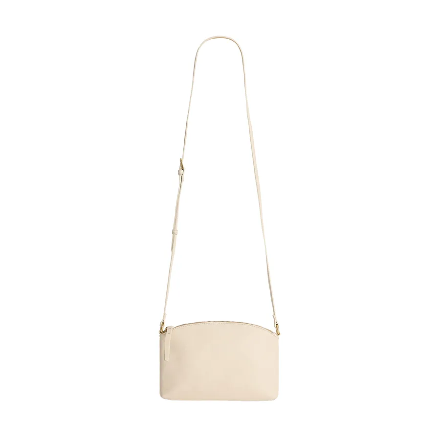 CLEO CROSSBODY - IVORY LEATHER