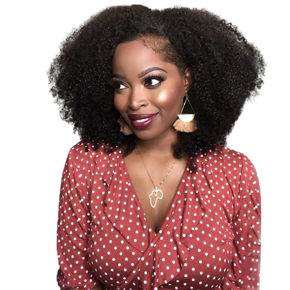 Clip in Hair Extension Afro Kinky Curly-Only For Order Over $269