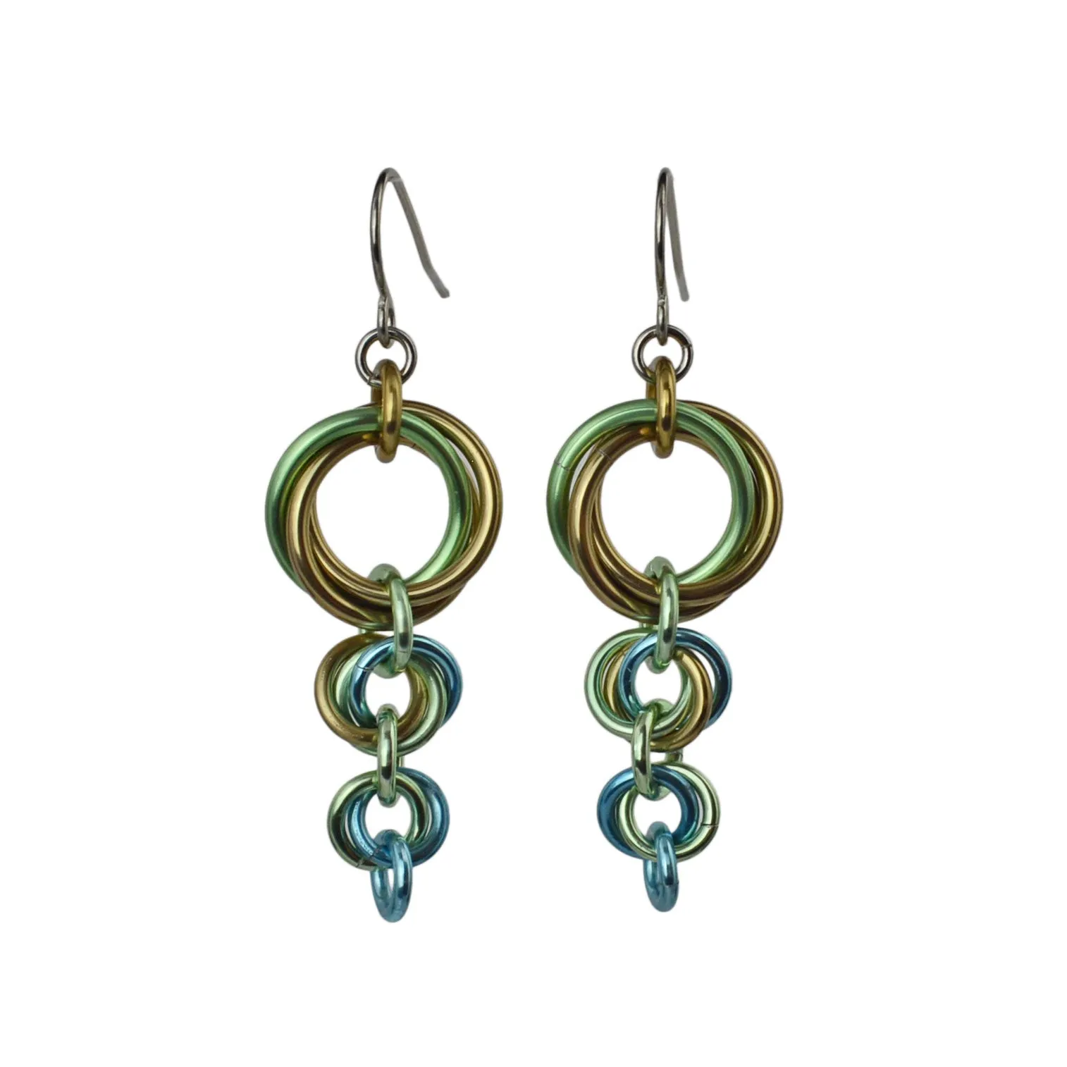 Comet Earrings - Seashell