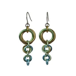 Comet Earrings - Seashell