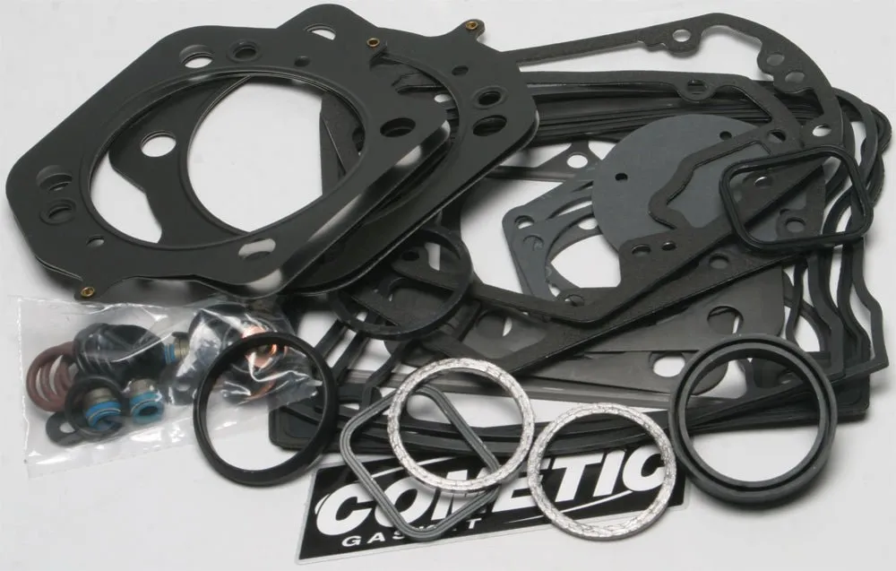 Cometic Gasket C9917S EST Top End Gasket Kit - 4in. Bore S&S Big Twin with OEM Rocker Box Gasket