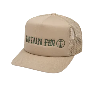 Core Captain Trucker Hat - Khaki