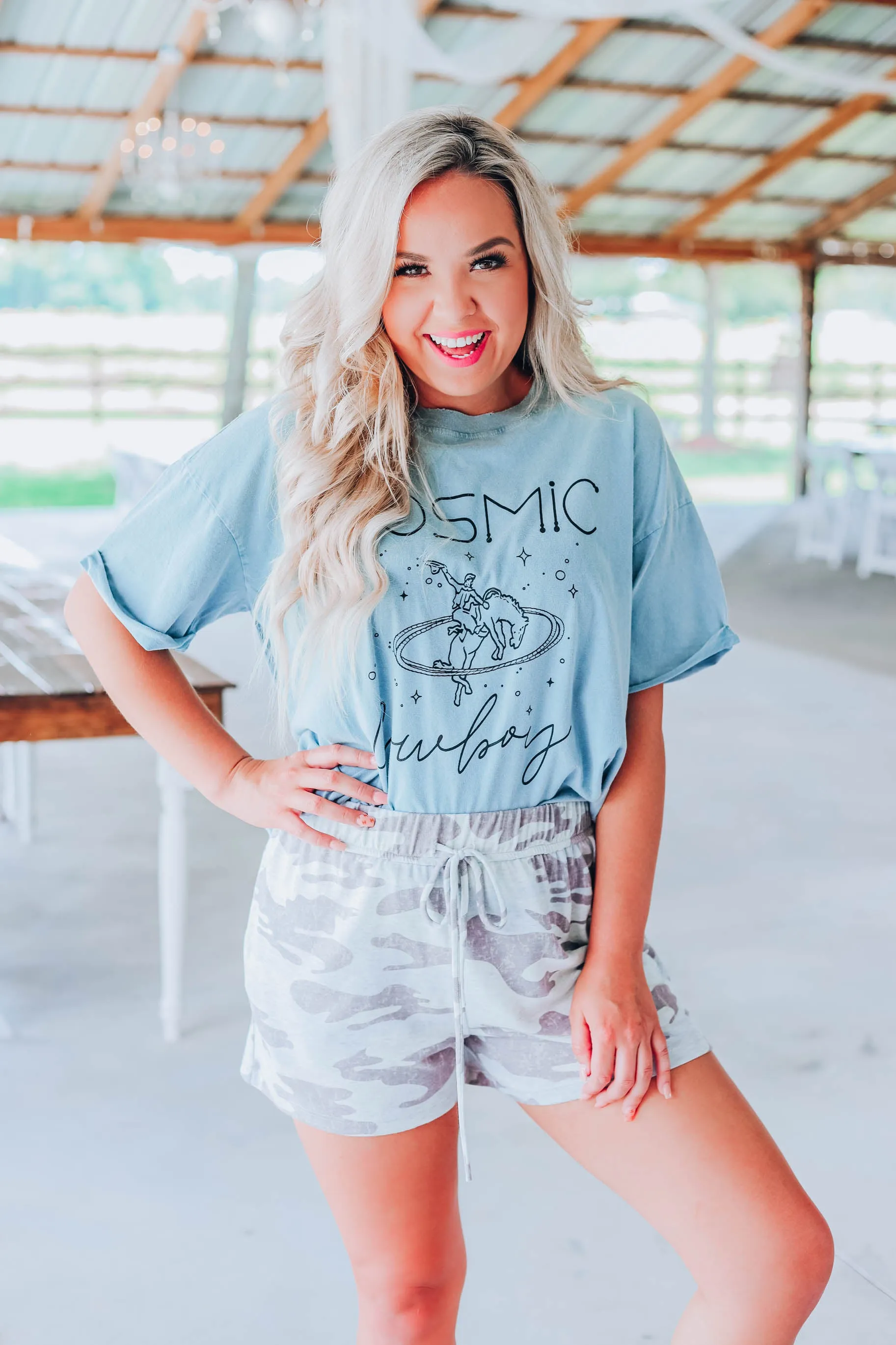 Cosmic Cowboy Vintage Graphic Tee