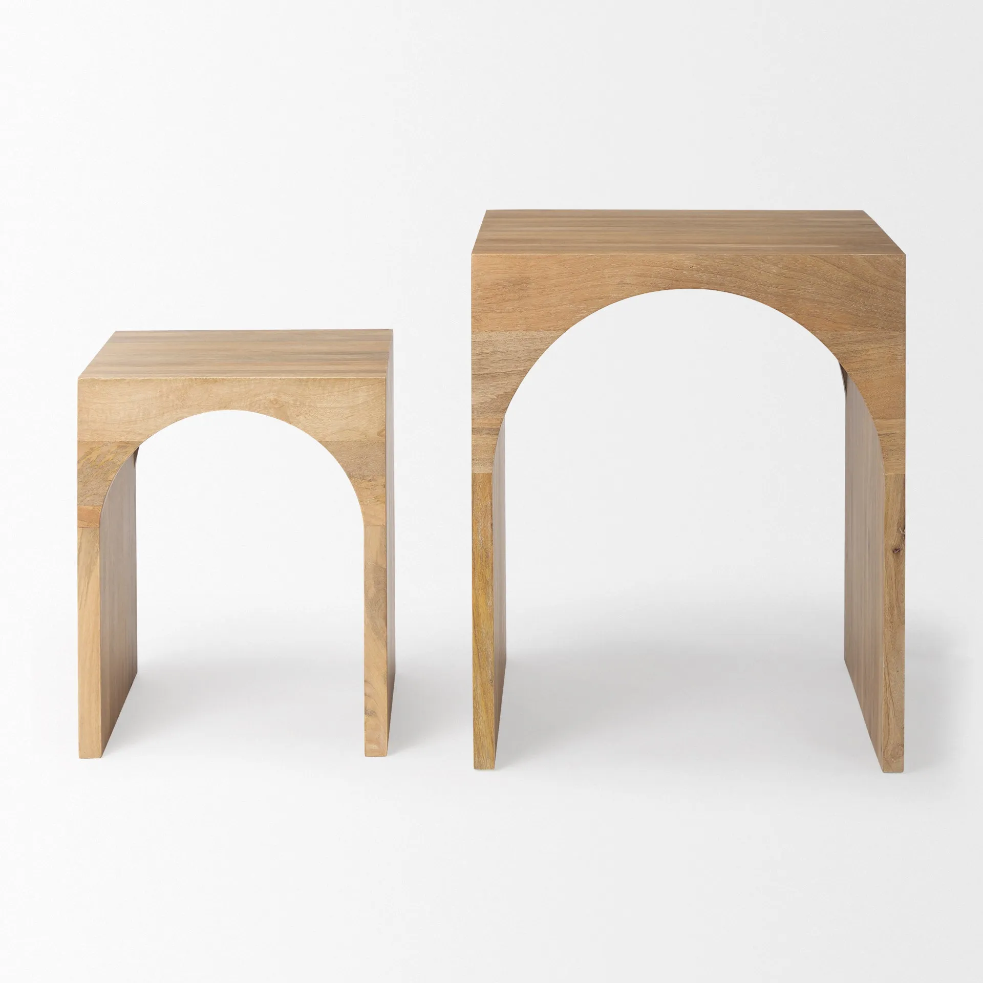 Cottage Wood Nesting Tables