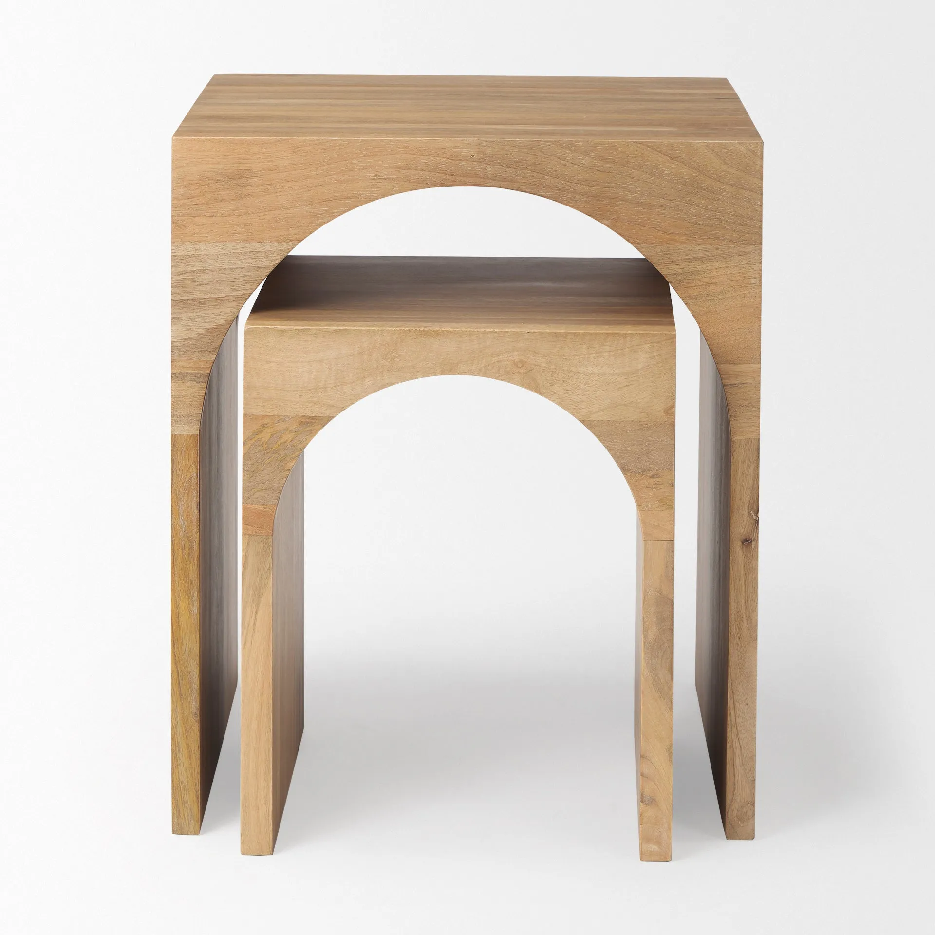 Cottage Wood Nesting Tables