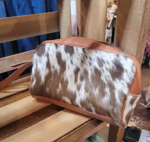 Cowhide Cosmetic Bag