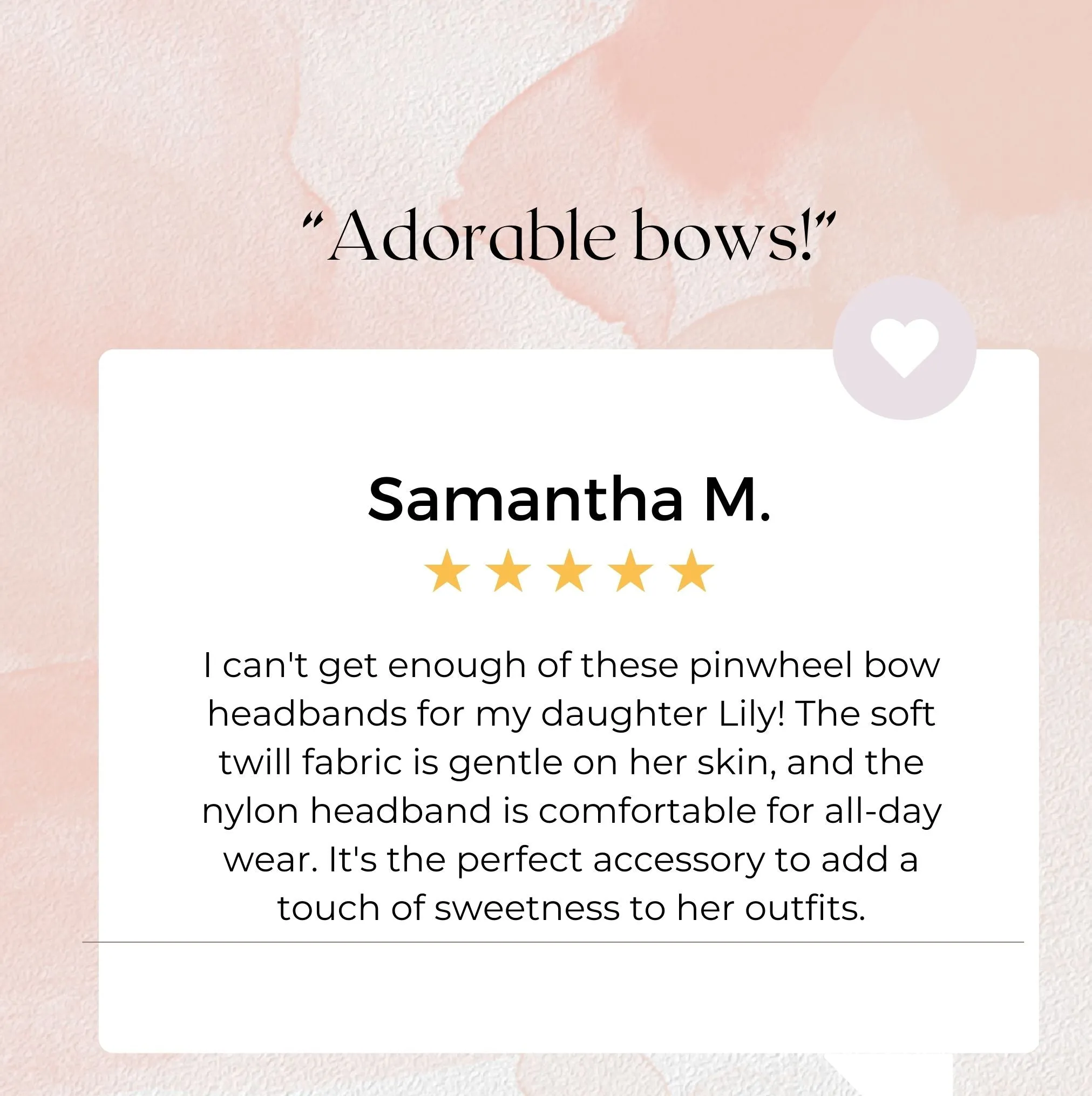 Cream Pinwheel Headband