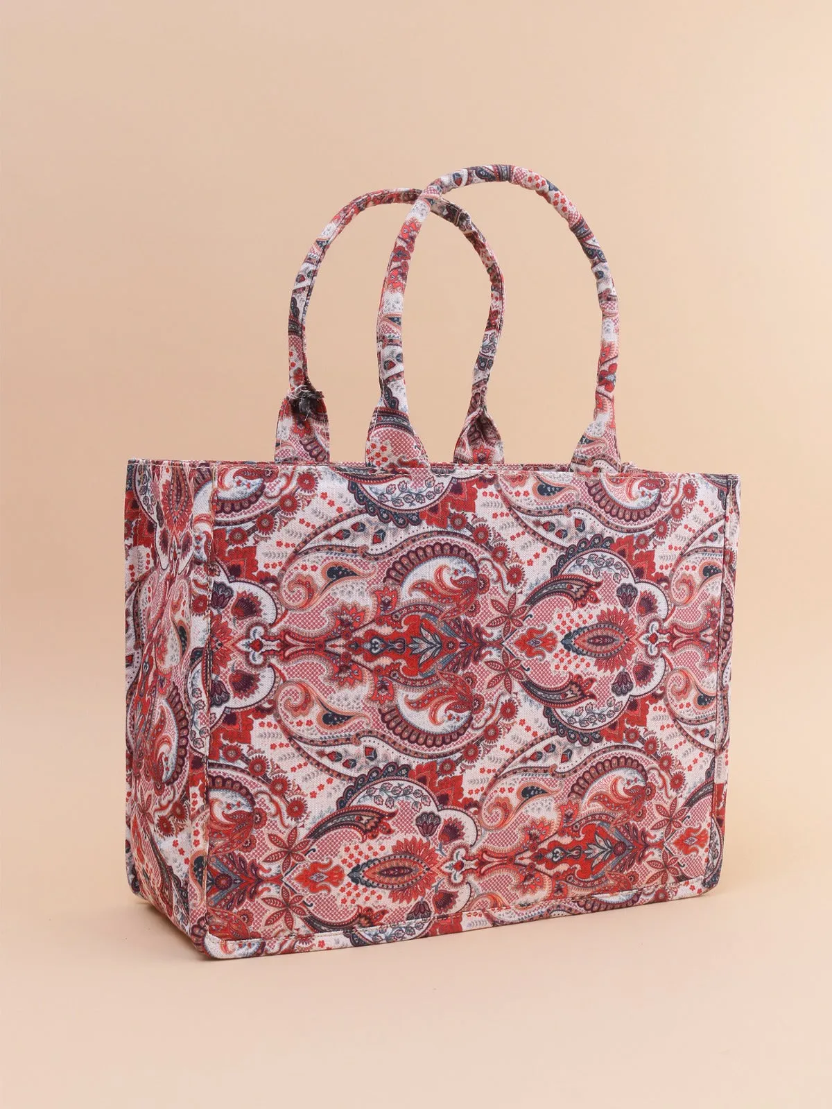 CRIMSON TOTE BAG