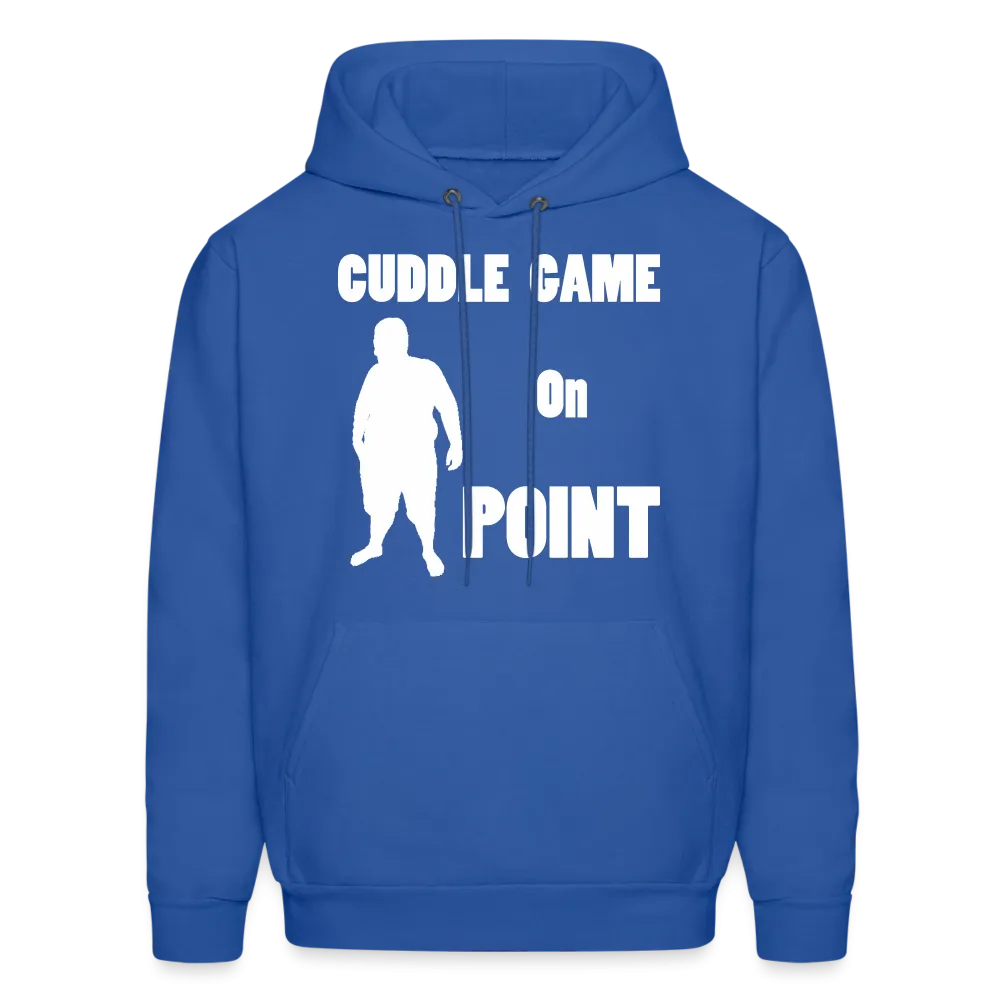 Cuddle Game Hoodie White Image (Up to 5xl)