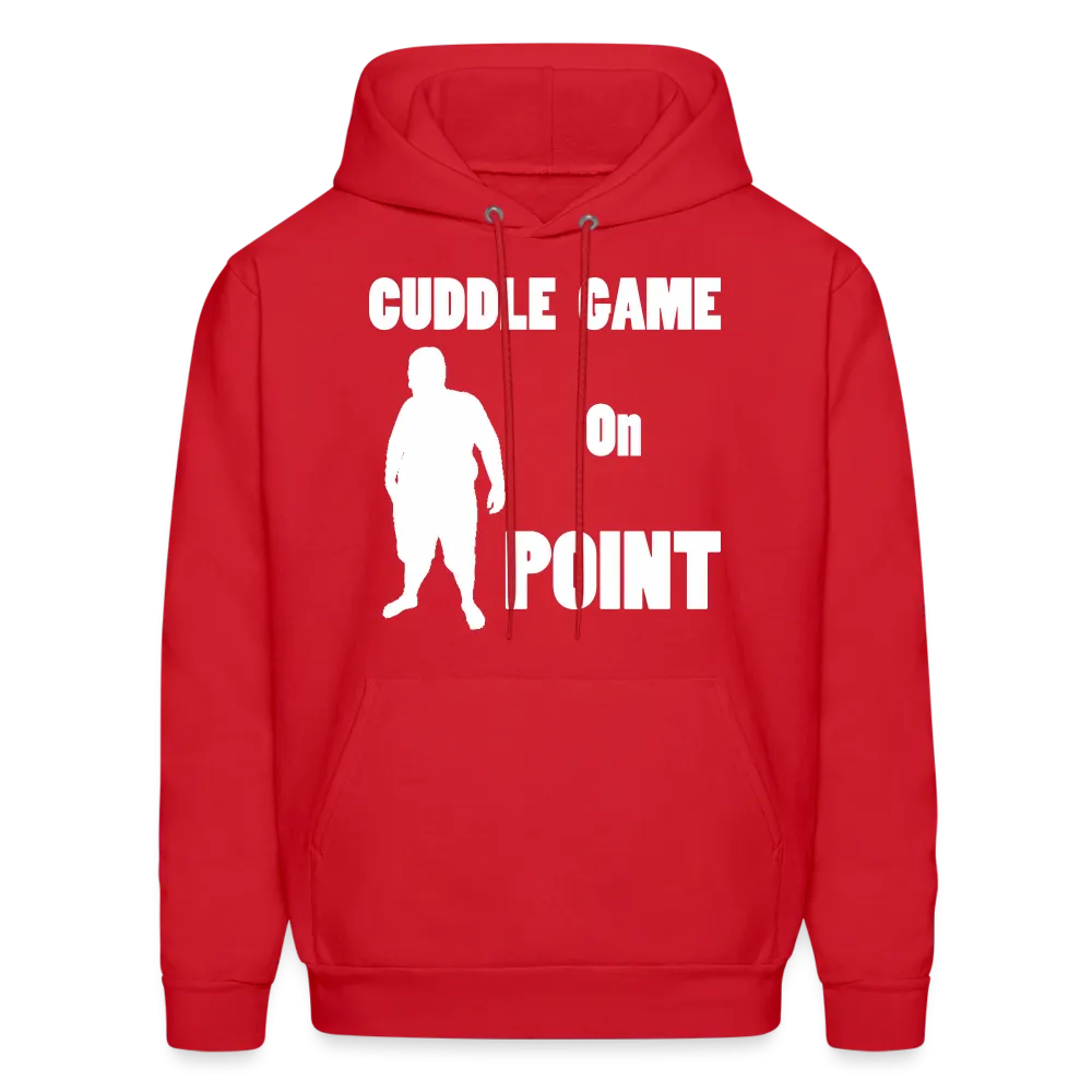 Cuddle Game Hoodie White Image (Up to 5xl)