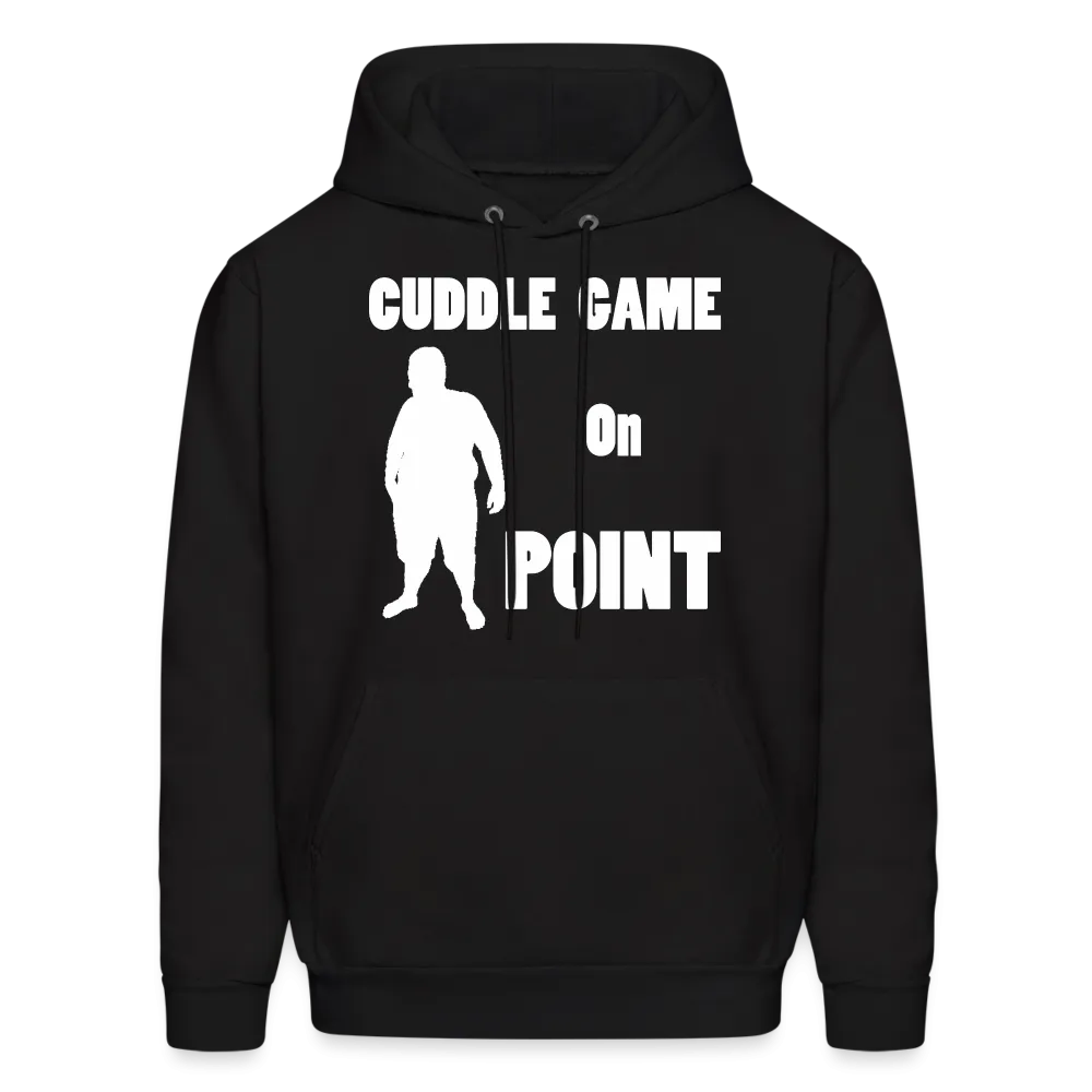 Cuddle Game Hoodie White Image (Up to 5xl)