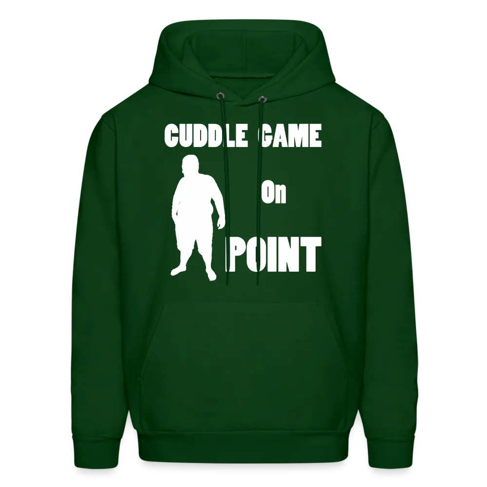 Cuddle Game Hoodie White Image (Up to 5xl)