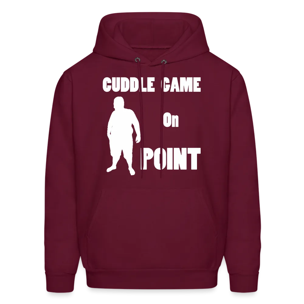 Cuddle Game Hoodie White Image (Up to 5xl)