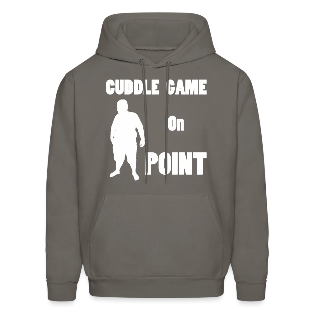 Cuddle Game Hoodie White Image (Up to 5xl)