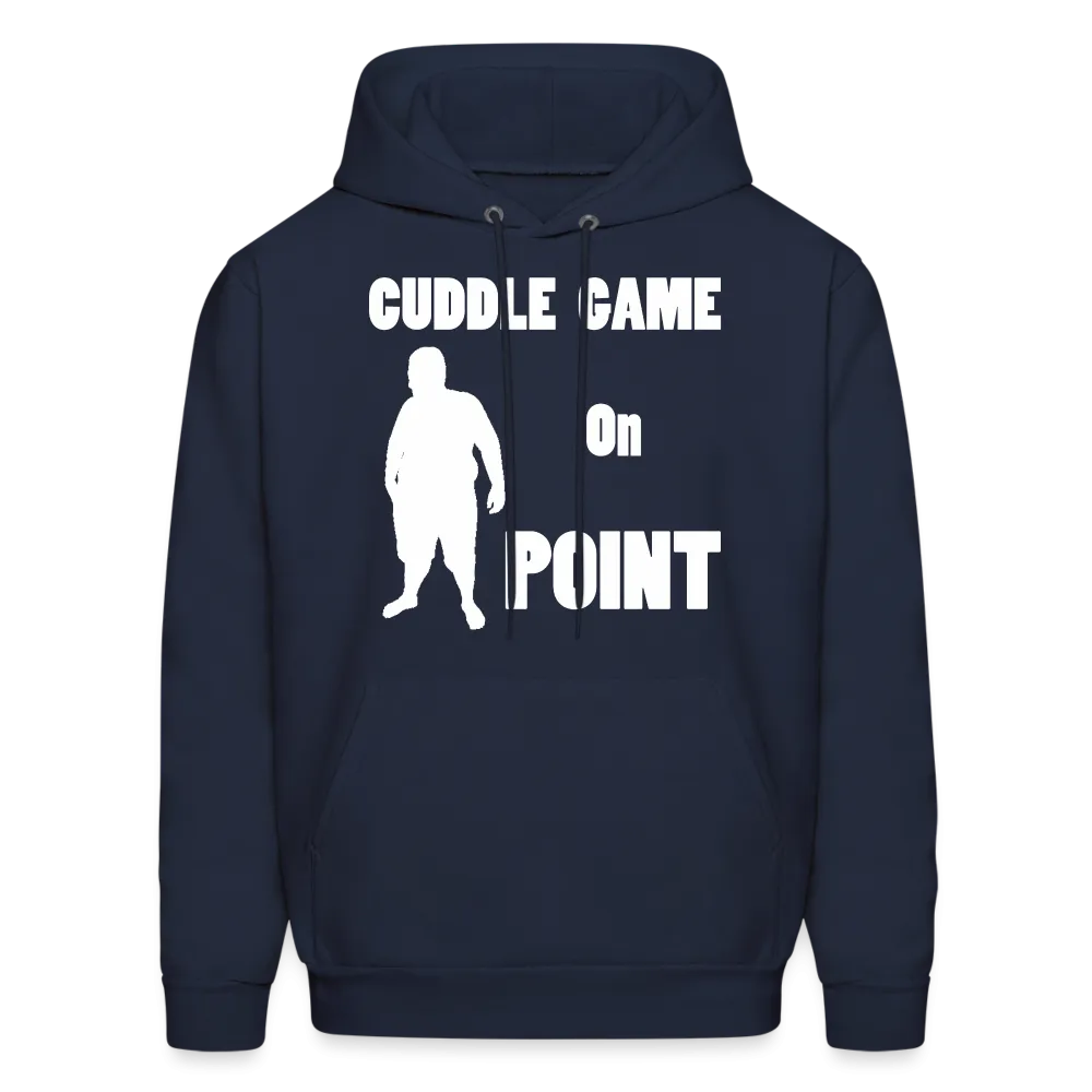 Cuddle Game Hoodie White Image (Up to 5xl)