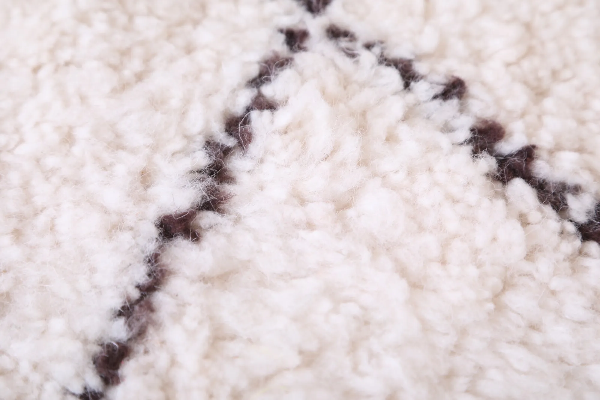 Custom Moroccan rug - custom rounded handmade rug