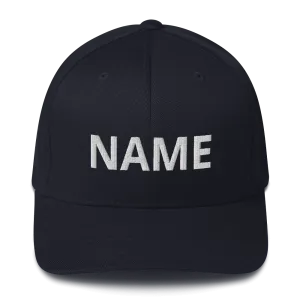 Custom Name Structured Twill Cap