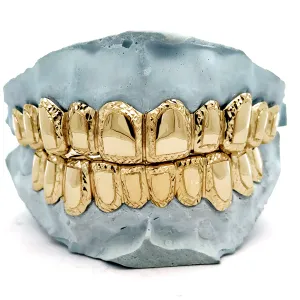 Custom Shield Cut Grillz