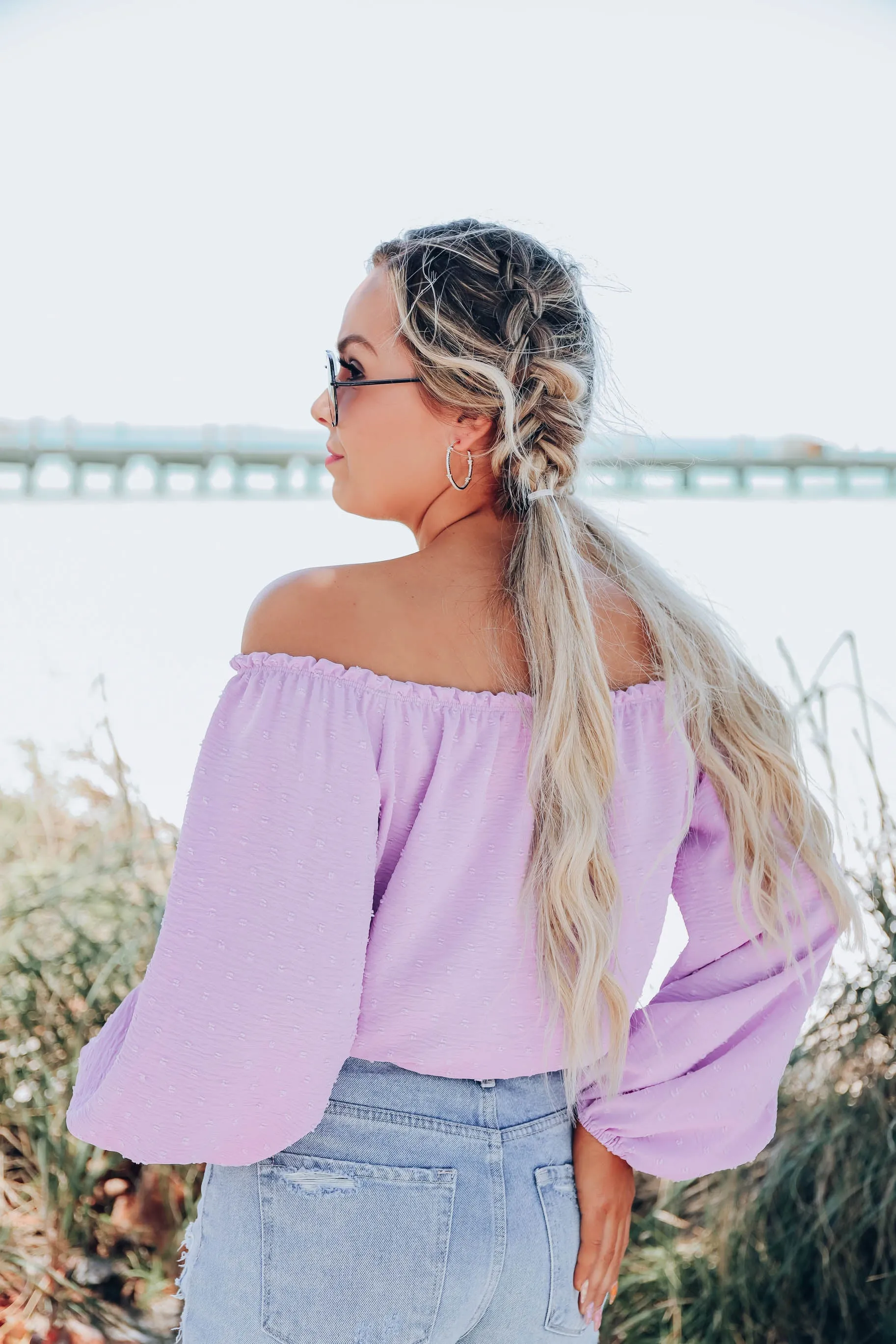 Dahlia Bodysuit - Lavender