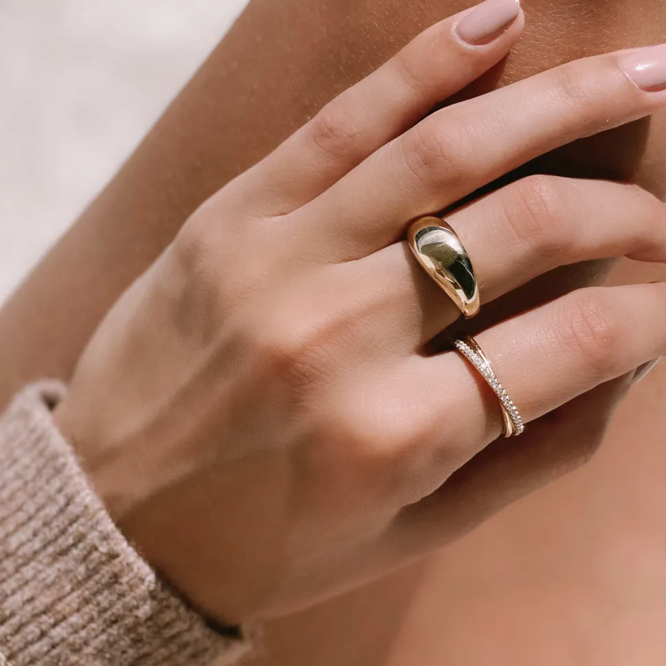 Demi Chloe Ring in Diamonds