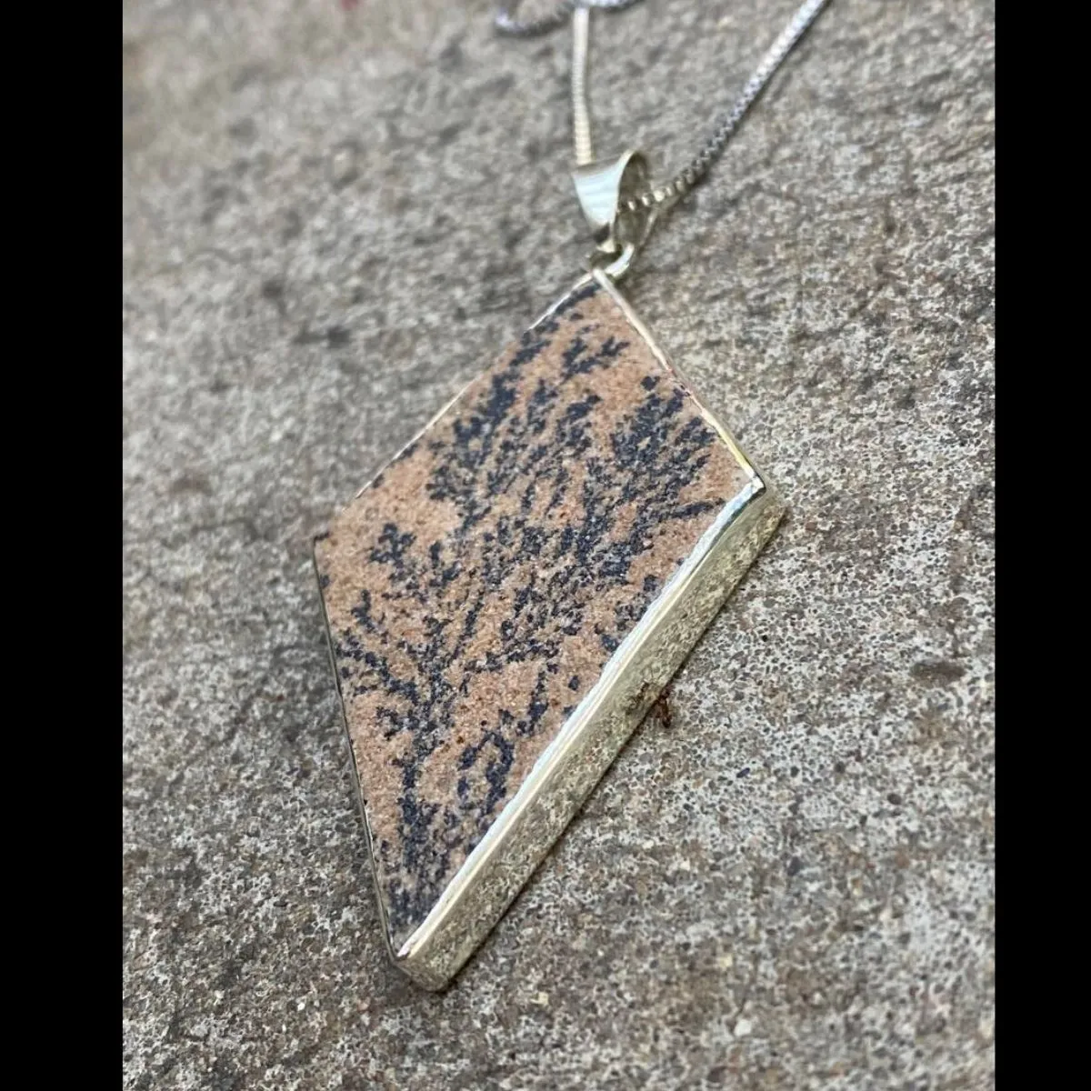 Dendritic In Sandstone