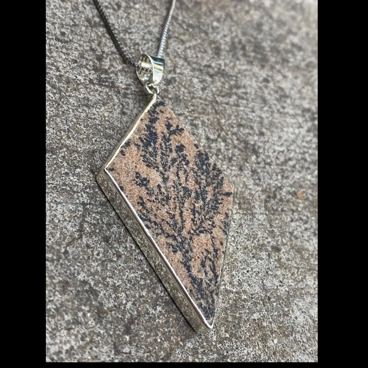 Dendritic In Sandstone