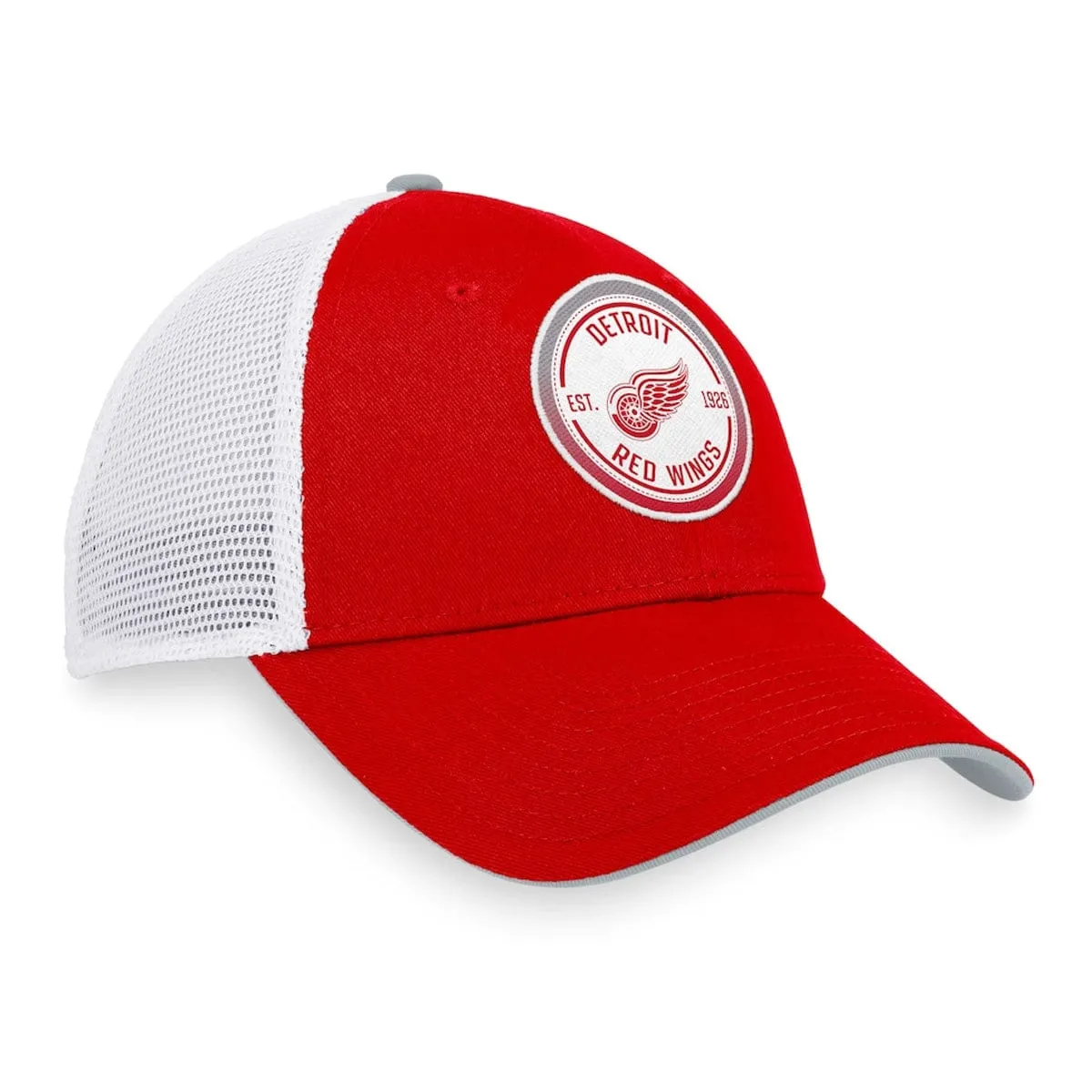 Detroit Red Wings Fanatics Iconic Gradient Structured Trucker Hat