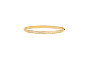 Diamond Bangle Bracelet