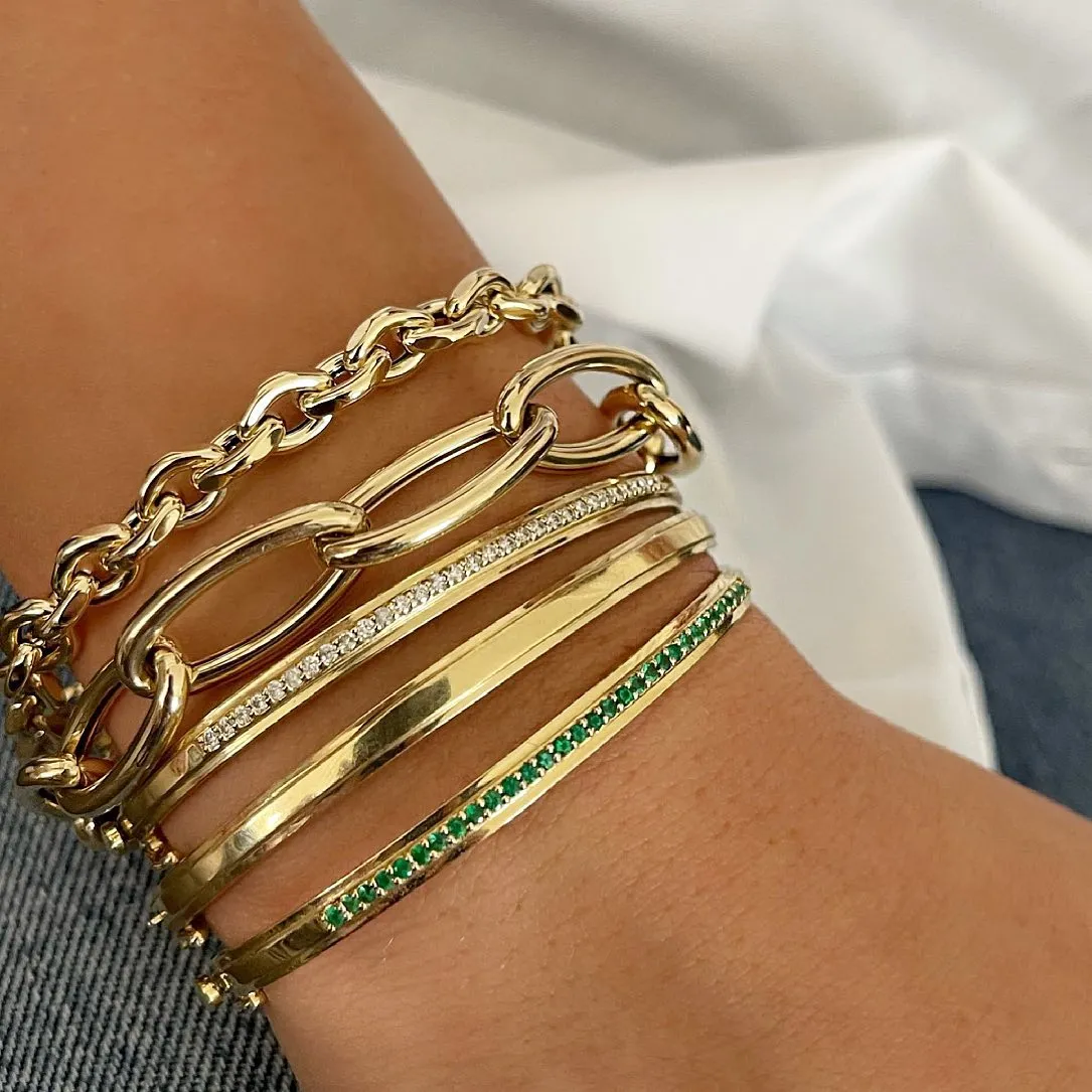 Diamond Bangle Bracelet