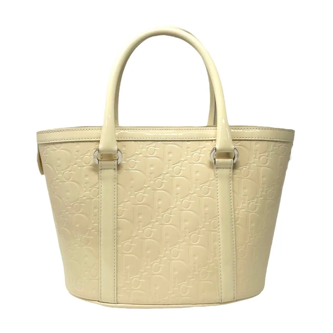 Dior Off White Structured Mini Bag