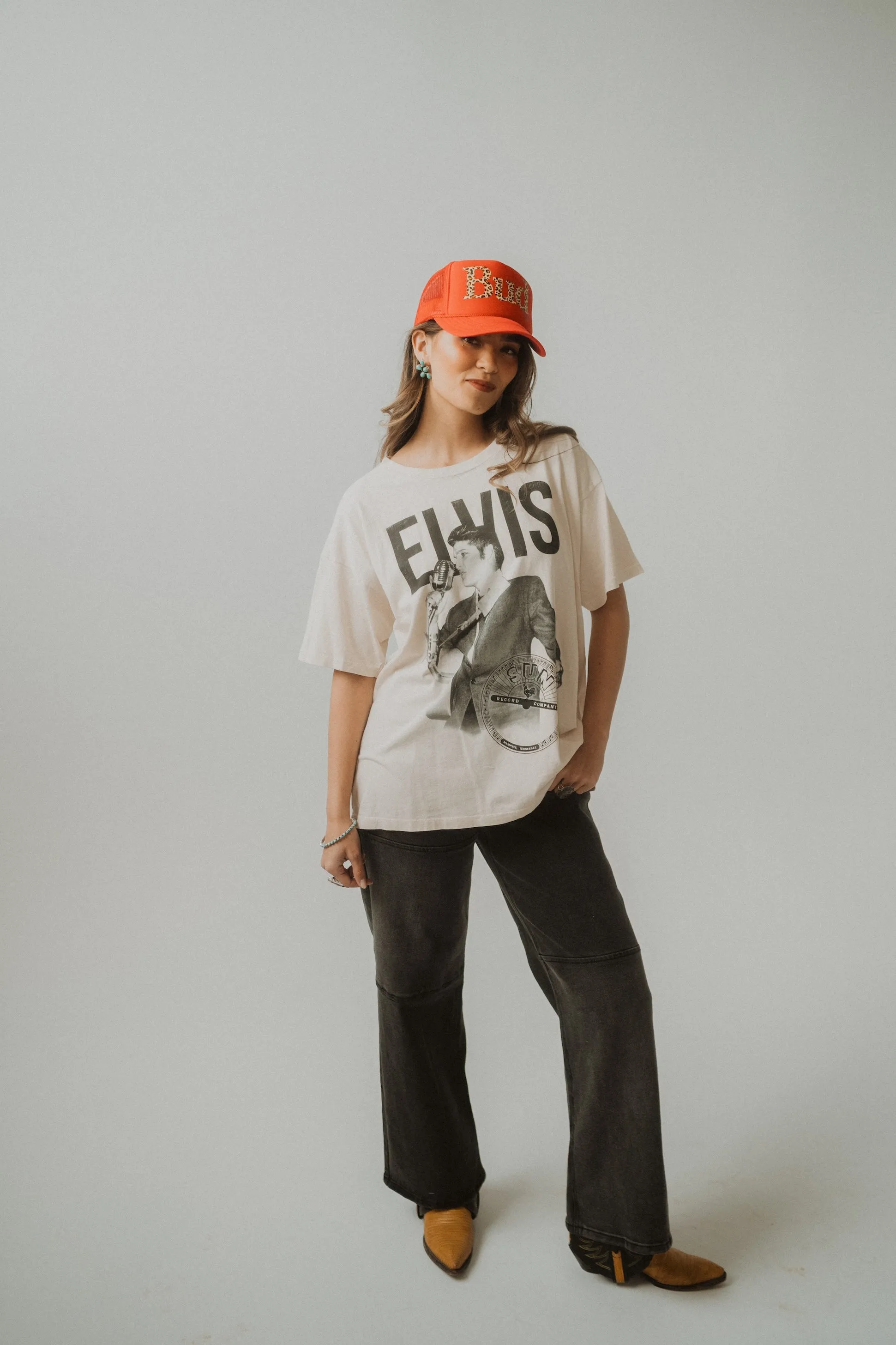 Dirty White Elvis T-Shirt