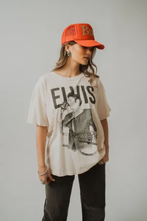 Dirty White Elvis T-Shirt