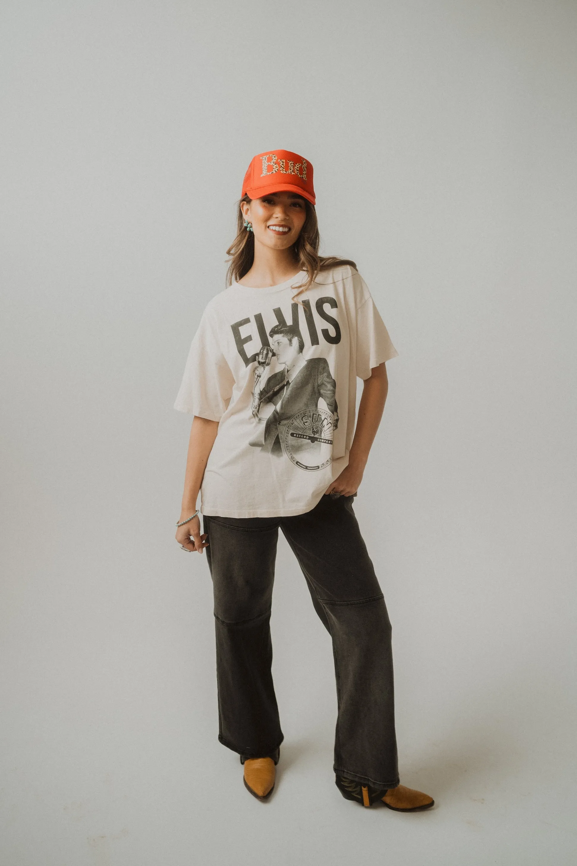 Dirty White Elvis T-Shirt